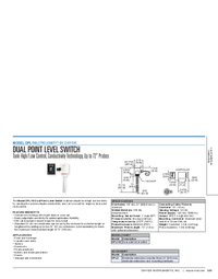 Thumbnail of document Data Sheet - DPL110 Dual Point Level Switch